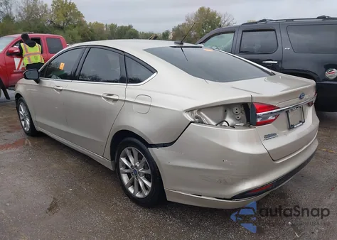2017 Ford Fusion Se из США, поврежденный, VIN 3FA6P0H73HR298438